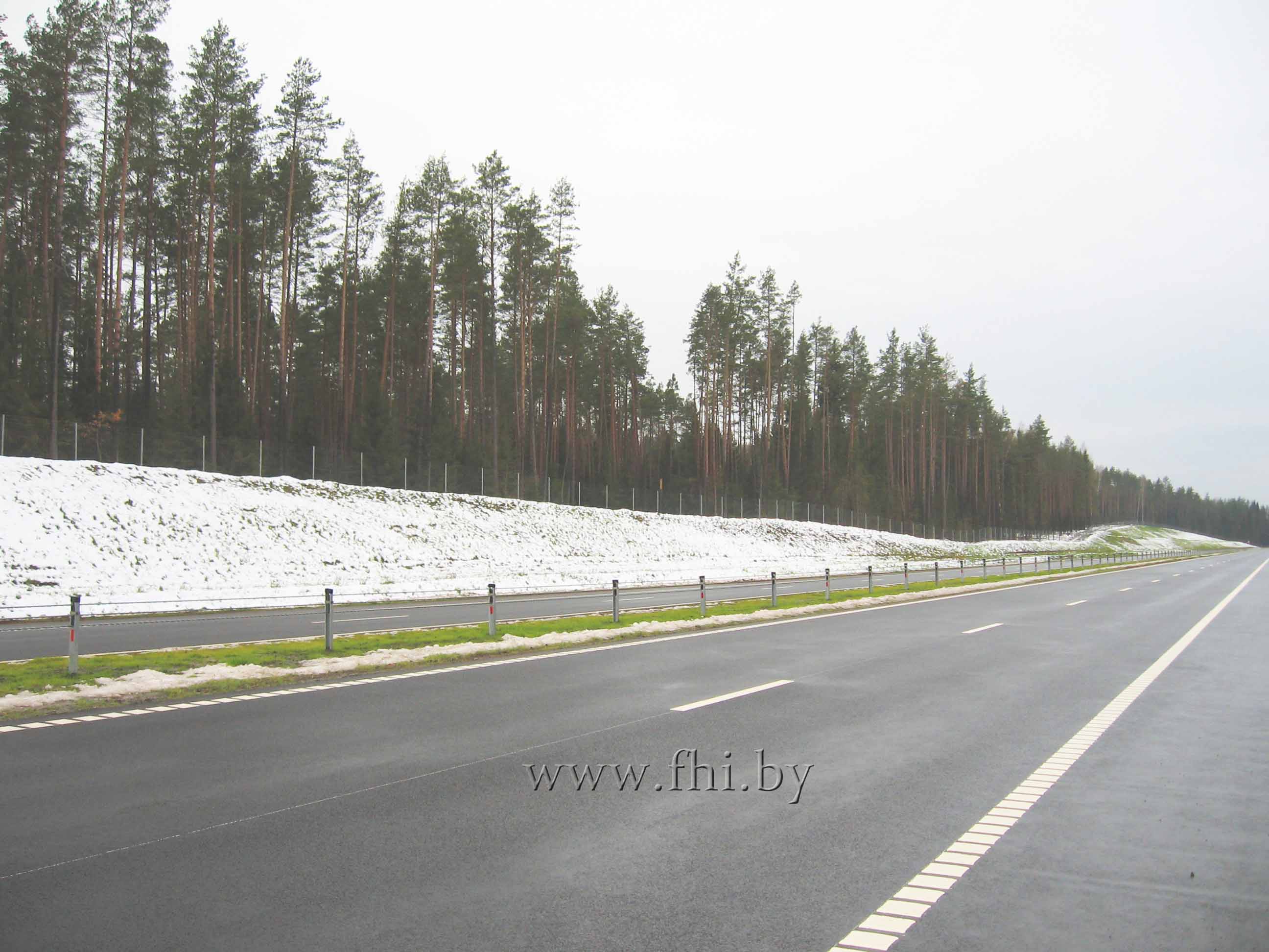 Ограждение дороги